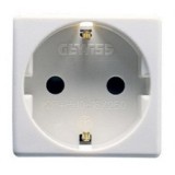 Priză Schuko 2M 16A alb System &ndash; GEWISS | GW20265