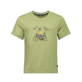 Tricou CHILLAZ Tyrolean Trip green L