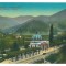 4645 - Baile HERCULANE, Trolley, railway line - old PC, CENSOR - used - 1915