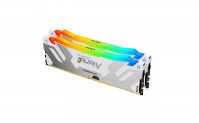 Memorie RAM Kingston, DIMM, DDR5, 64GB, 6000MHz, CL32, 1.35V, FURY Renegade foto