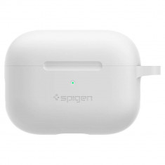 Carcasa Spigen Silicone Fit Apple AirPods Pro White foto