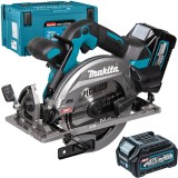 Makita HS012GD201 XGT - Fierastrau circular cu 2 acumulatori Li-Ion 40 V 2.5 Ah 165x20 mm valiza speciala