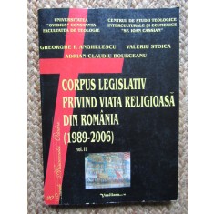 CORPUS LEGISLATIV PRIVIND VIATA RELIGIOASA DIN ROMANIA AUTOGRAF