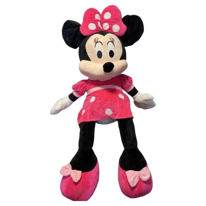 Minnie Mouse jucarie plus roz rosie 1.1m