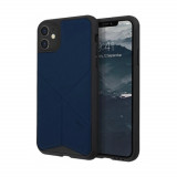 Cumpara ieftin Husa Cover TPU-Textil Uniq Rigor pentru iPhone 11 UNIQ-IP6.1HYB(2019)-TRSFBLU Albastru