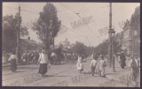 2159 - BUCURESTI, Maria Ave. Romania - old postcard, real Photo - unused - 1917