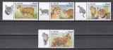 Angola 2019 - Pisica aurie din Africa, Serie cu Tapsuri, MNH