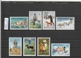 ROMANIA 1982 LP 1052 CAINELE PRIETEN AL OMULUI SERIE MNH NESTAMPILATA