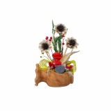 Aranjament, ulcior mic cu flori / EXT 10392