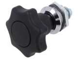 &Icirc;nchizătoare zinc turnat neagră 24mm