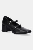 Vagabond Shoemakers pantofi de piele ADISON culoarea negru, cu toc drept, 5739-101-20