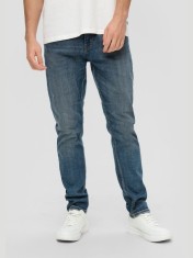 Blugi barbati Shawn cu croiala Regular fit si talie medie albastru oceanic, W30 L32