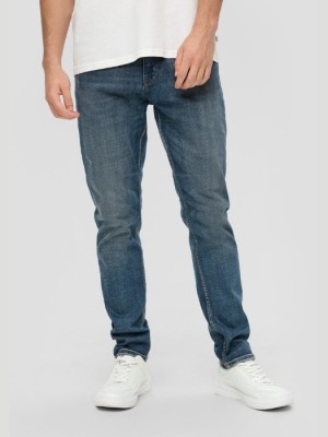 Blugi barbati Shawn cu croiala Regular fit si talie medie albastru oceanic, W30 L32 foto