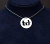 Colier din argint Family 3 persoane Arg340, Argintboutique