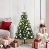 vidaXL Pom de Crăciun Artificial cu Ramuri Hinge, 150 LED-uri 120 cm 3395978