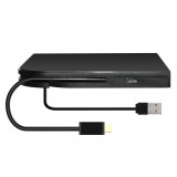 Carcasa DVDRW 9.5mm USB/USB Type C la SATA fara unitate optica