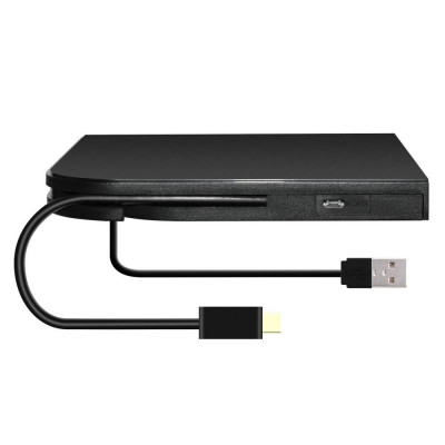 Carcasa DVDRW 9.5mm USB/USB Type C la SATA fara unitate optica foto