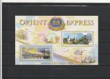ROMANIA 2010 LP 1878 f ORIENT EXPRESS EMISIUNE COMUNA AUSTRIA-ROMANIA BLOC MNH, Nestampilat