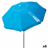 Umbrelă Aktive Albastru 200 x 205 x 200 cm (6 Unități)