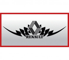 Sticker capota sau luneta - Renault foto