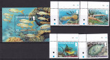 Ascension 2012 fauna marina pesti MI 1170-1173 + bl.71 MNH