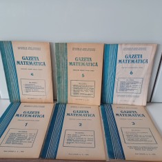 Gazeta matematica, 11 reviste, an 1978 foto