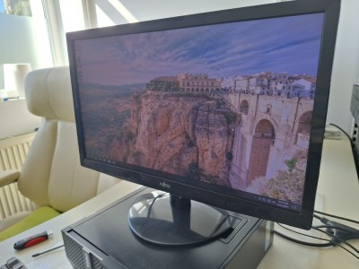 Monitor FUJITSU, L20T-3, 20&amp;quot; LED, 1600 X 900, 16:9, Negru foto
