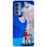 Husa compatibila cu Motorola Moto G71 5G model Smallfoot, Silicon, TPU, Viceversa