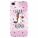 Husa silicon pentru Apple Iphone 4 / 4S, Unicorn Star Keeper