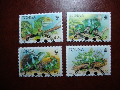 TONGA SERIE FAUNA PROTEJATA foto