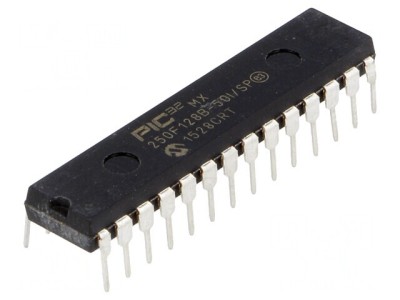 Microcontroler PIC32 128kB 2,3-3,6V DIP28 THT foto