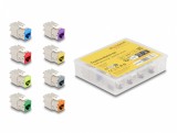 Set 8 buc modul keystone RJ45 Cat.6A LSA, Delock 87896