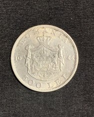 Moneda 500 lei 1944 argint