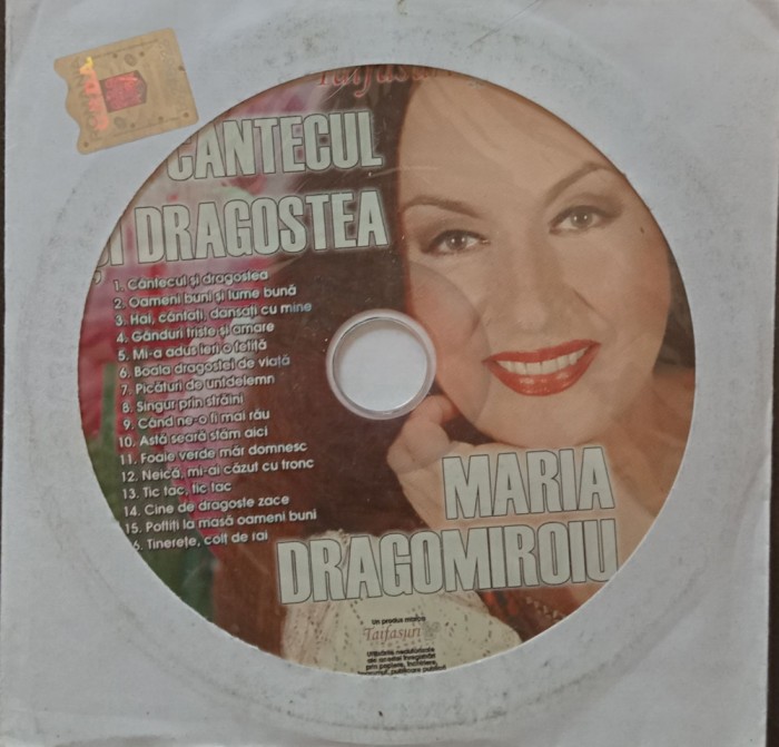 CD Maria Dragomiroiu Cantecul si dragostea Populara revista Taifasuri