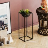 Cumpara ieftin Ghiveci decorativ GED021 Negru 22x60x22 cm