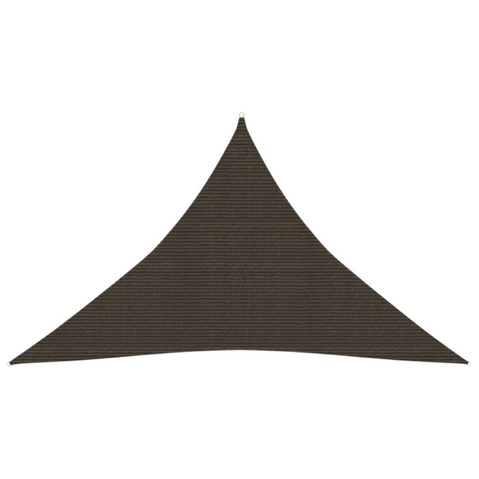 Gossi panza parasolar, maro, 4x4x5,8 m, hdpe, 160 g/m2