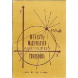 Revista matematica a elevilor din Timisoara - nr. 2/1984