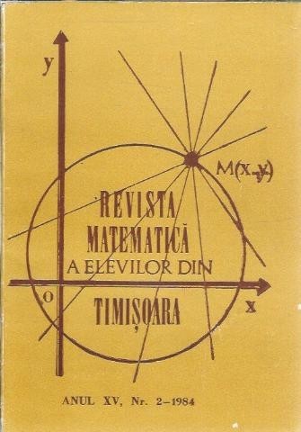 Revista matematica a elevilor din Timisoara - nr. 2/1984