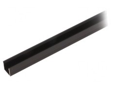 Profil Aluminiu Negru 2m pentru Module LED SMART10