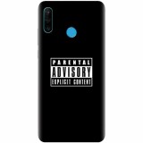 Husa silicon pentru Huawei P30 Lite, Parental Advisory