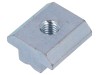 Piuliță oțel zincat M6 pentru profile 10mm