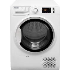 Uscator de rufe Hotpoint Natis Reload NTM1182SKEU, Pompa de caldura, 8 kg, Clasa A++, Motor Inverter, Active Care, Display digital, Alb