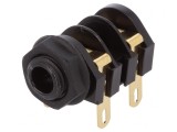 Soclu Jack 6,3mm Mamă Mono cu &Icirc;ntrerupător Dublu