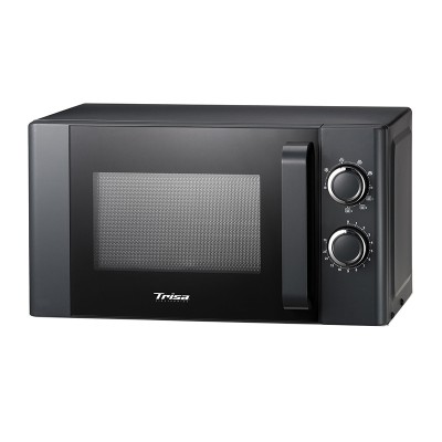 Cuptor cu microunde Micro Grill Trisa, 800 W, 20 l, 9 trepte, temporizator, placa sticla rotativa foto