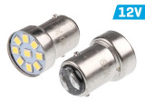 Bec Vision R5w / R10w Bay15d 12v 5x 5050 Smd Led, Alb, 2 Buc. 58325