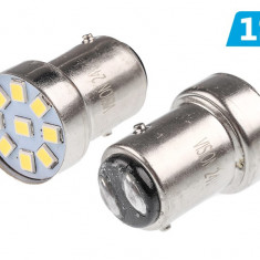 Bec Vision R5w / R10w Bay15d 12v 5x 5050 Smd Led, Alb, 2 Buc. 58325