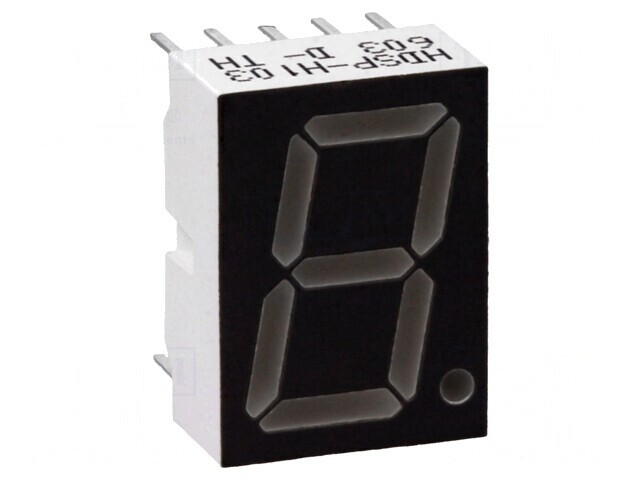 LED 7 Segmente 14,2mm Roșu
