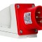 Fisa stecher 4 poli 3P+PE 16A 6h 380V IP44 trifazic CEE montaj aplicat