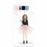 Husa silicon pentru Samsung S8, Happy Aniversary