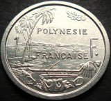 Moneda exotica 1 FRANC - POLYNESIE / POLINEZIA FRANCEZA, anul 1982 * Cod 4849
